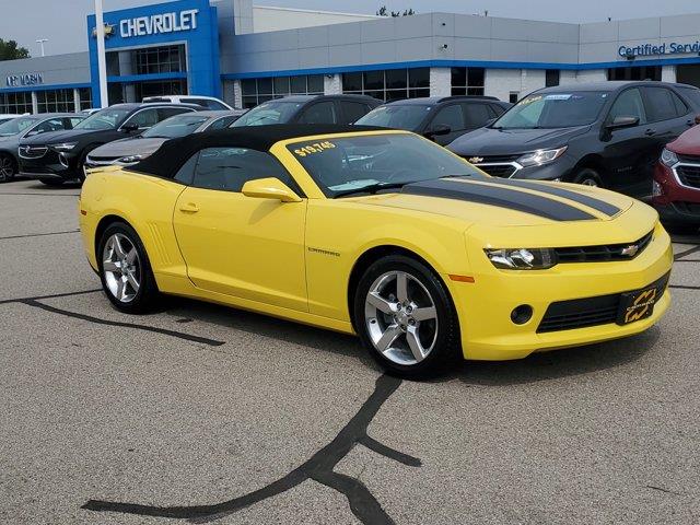 Used 2015 Chevrolet Camaro 1LT with VIN 2G1FD3D37F9288448 for sale in Jackson, MI