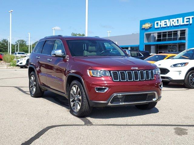 Used 2018 Jeep Grand Cherokee Limited with VIN 1C4RJFBT1JC165117 for sale in Jackson, MI