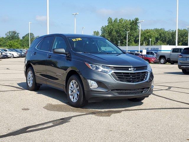 Used 2021 Chevrolet Equinox LT with VIN 3GNAXUEV6ML378576 for sale in Jackson, MI