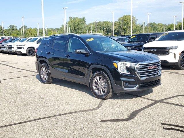 Used 2023 GMC Terrain SLT with VIN 3GKALVEG3PL206350 for sale in Jackson, MI