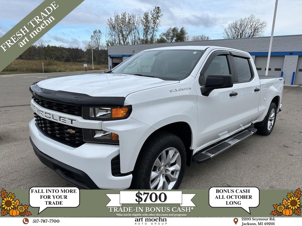 Used 2020 Chevrolet Silverado 1500 Custom Truck