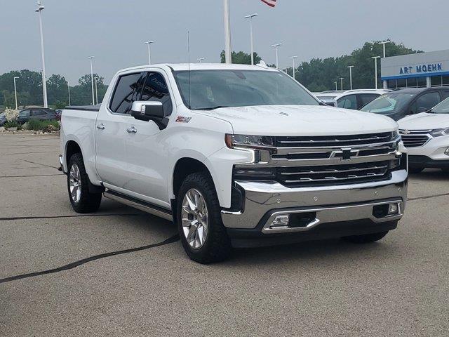 Used 2022 Chevrolet Silverado 1500 Limited LTZ with VIN 3GCUYGEL5NG135256 for sale in Jackson, MI