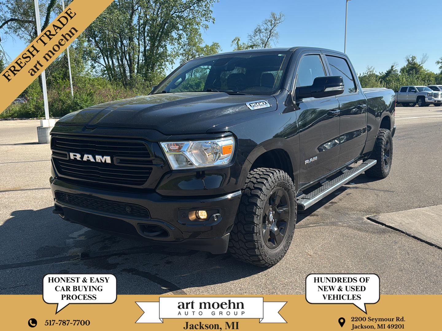 2021 RAM 1500 Big Horn/Lone Star 4x4 Crew Cab 6'4's photo