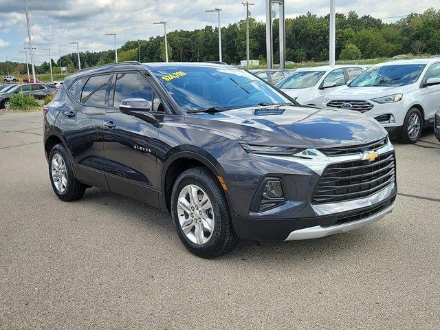 Used 2022 Chevrolet Blazer 2LT with VIN 3GNKBCR40NS174295 for sale in Jackson, MI