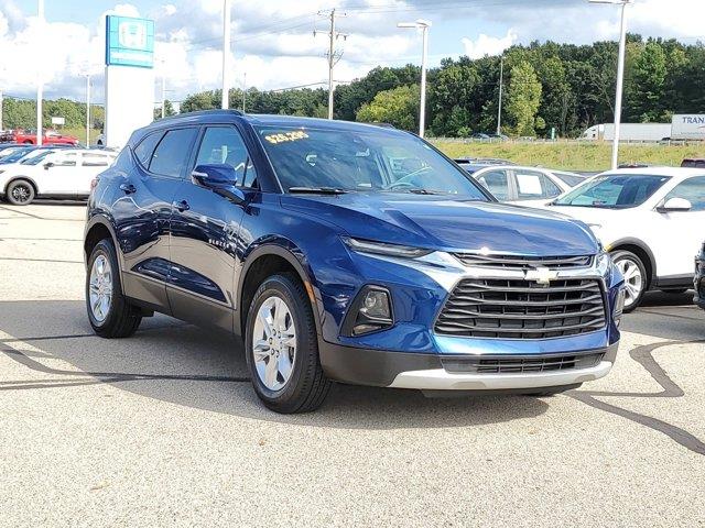 Used 2022 Chevrolet Blazer 2LT with VIN 3GNKBCR45NS231512 for sale in Jackson, MI