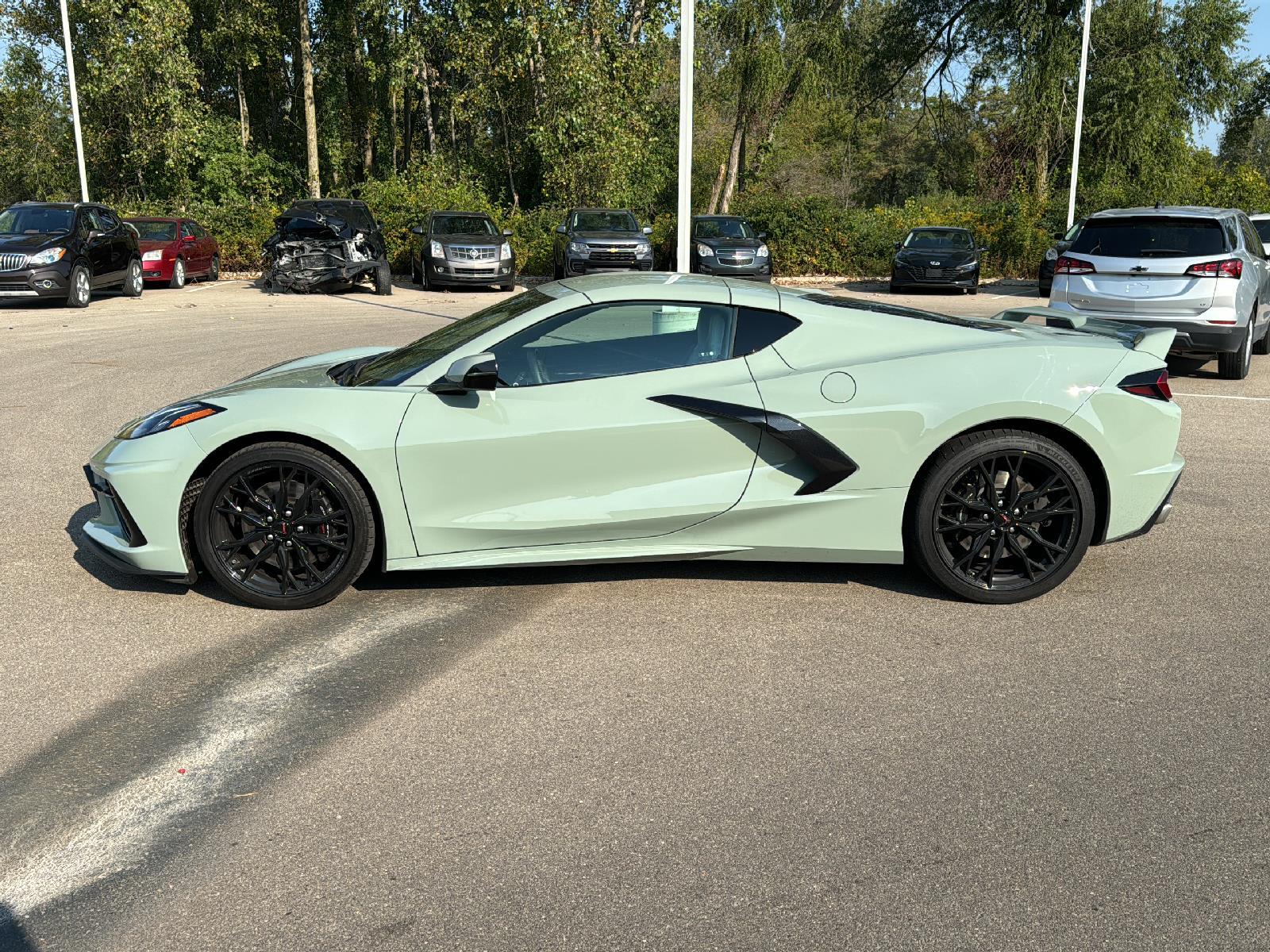 Used 2024 Chevrolet Corvette 1LT with VIN 1G1YA2D47R5113283 for sale in Jackson, MI