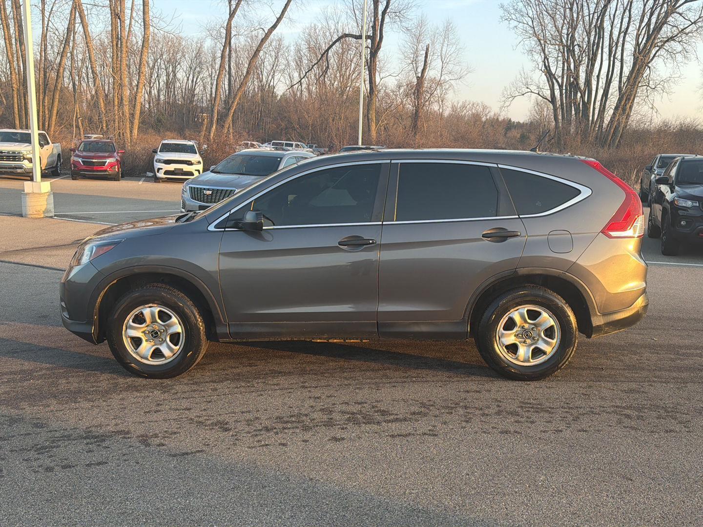 Used 2014 Honda CR-V LX with VIN 2HKRM4H35EH726917 for sale in Jackson, MI