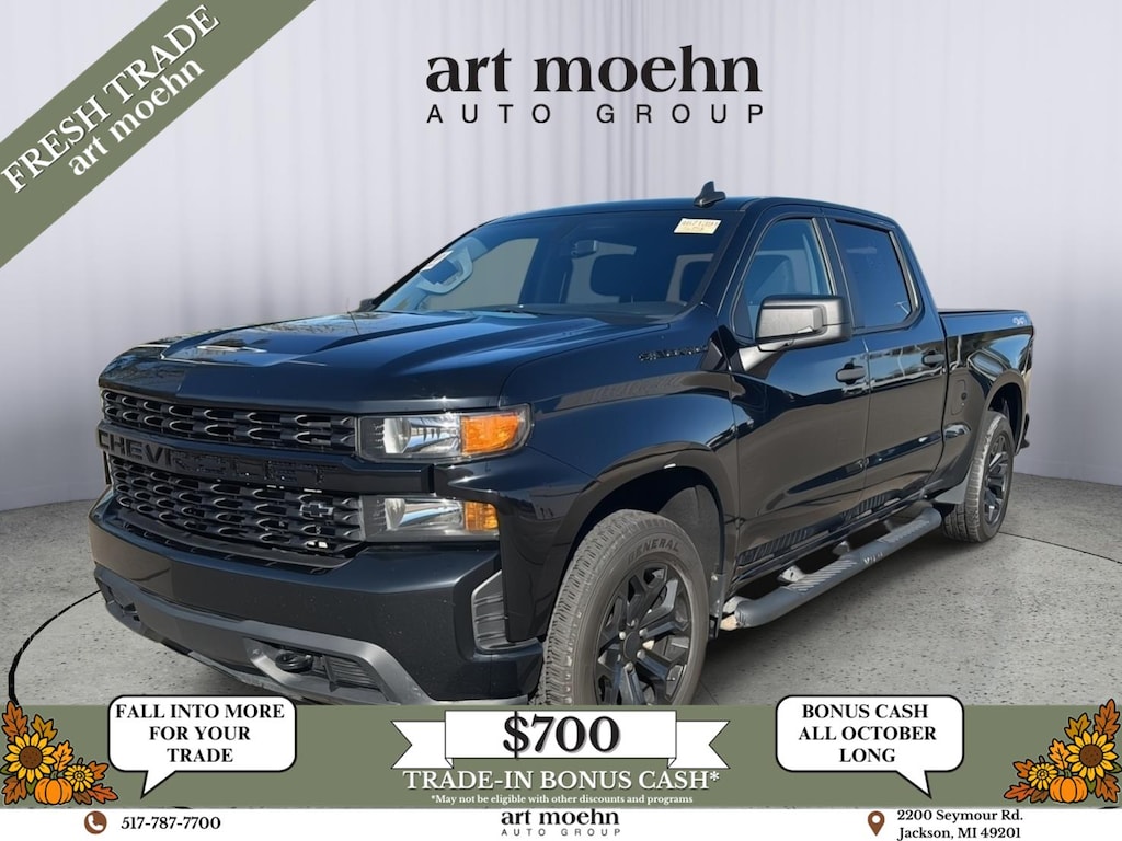 Used 2021 Chevrolet Silverado 1500 Custom Truck