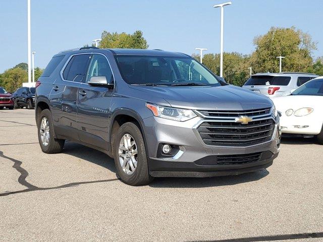 Used 2018 Chevrolet Traverse 1LT with VIN 1GNEVGKW0JJ136407 for sale in Jackson, MI