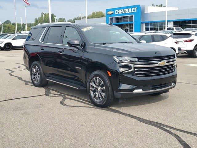 Used 2023 Chevrolet Tahoe LT with VIN 1GNSKNKT9PR230866 for sale in Jackson, MI