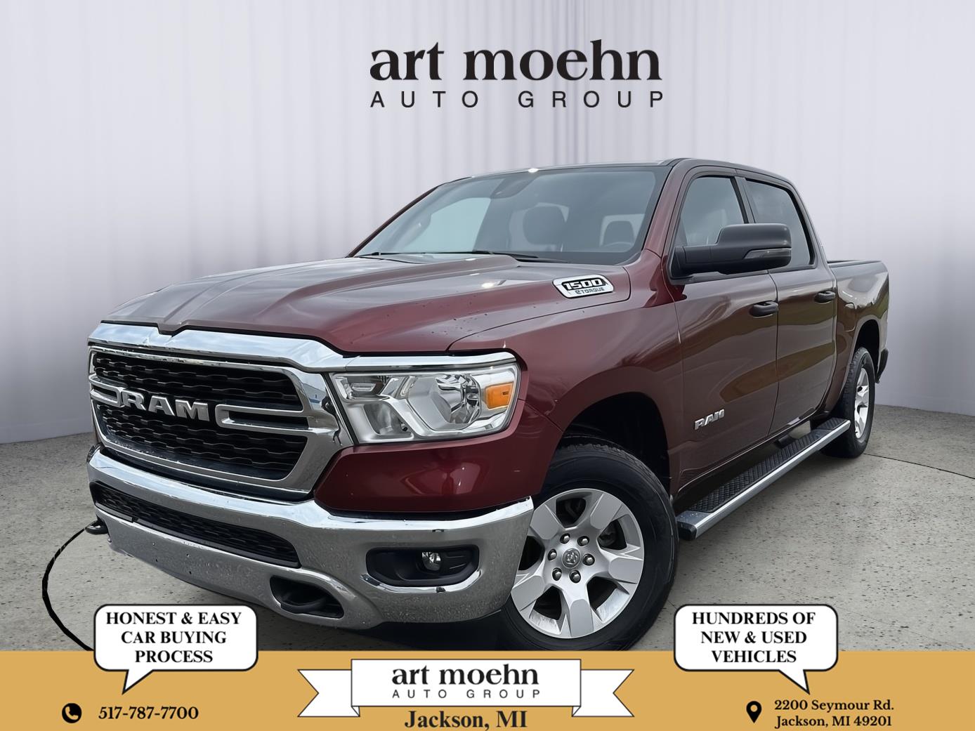 2023 RAM 1500 Big Horn/Lone Star 4x4 Crew Cab 5'7's photo