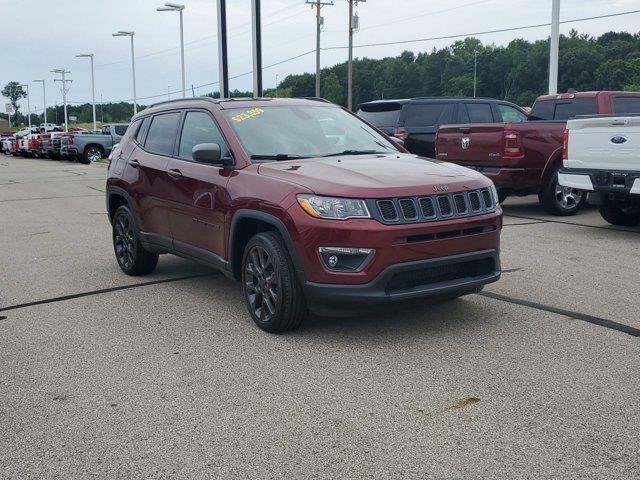 Used 2021 Jeep Compass 80th Spec. Edition with VIN 3C4NJDEB6MT513511 for sale in Jackson, MI