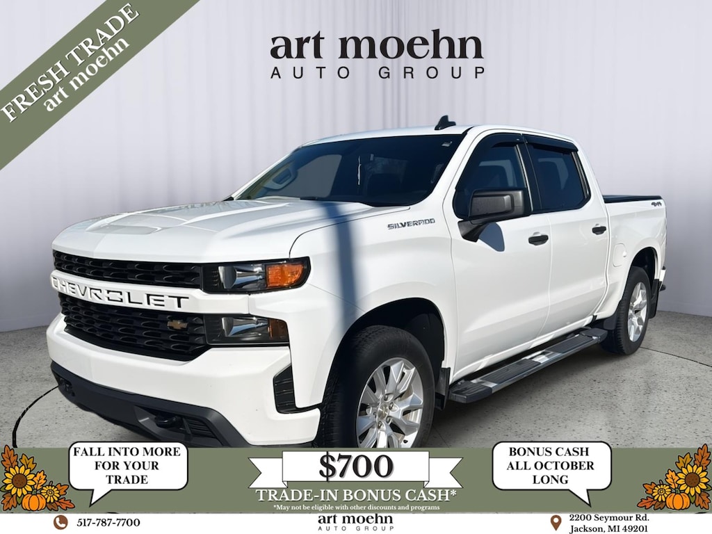 Used 2021 Chevrolet Silverado 1500 Custom Truck