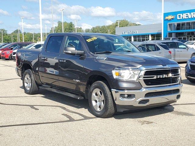 Used 2019 RAM Ram 1500 Pickup Big Horn/Lone Star with VIN 1C6RRFFG2KN708560 for sale in Jackson, MI