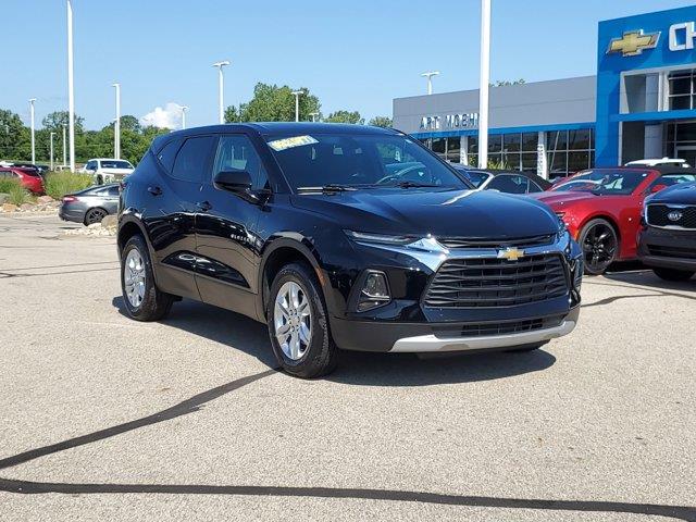 Used 2021 Chevrolet Blazer 1LT with VIN 3GNKBBRA1MS570797 for sale in Jackson, MI