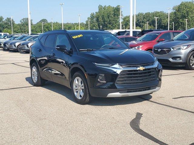 Used 2021 Chevrolet Blazer 2LT with VIN 3GNKBCRS7MS562685 for sale in Jackson, MI