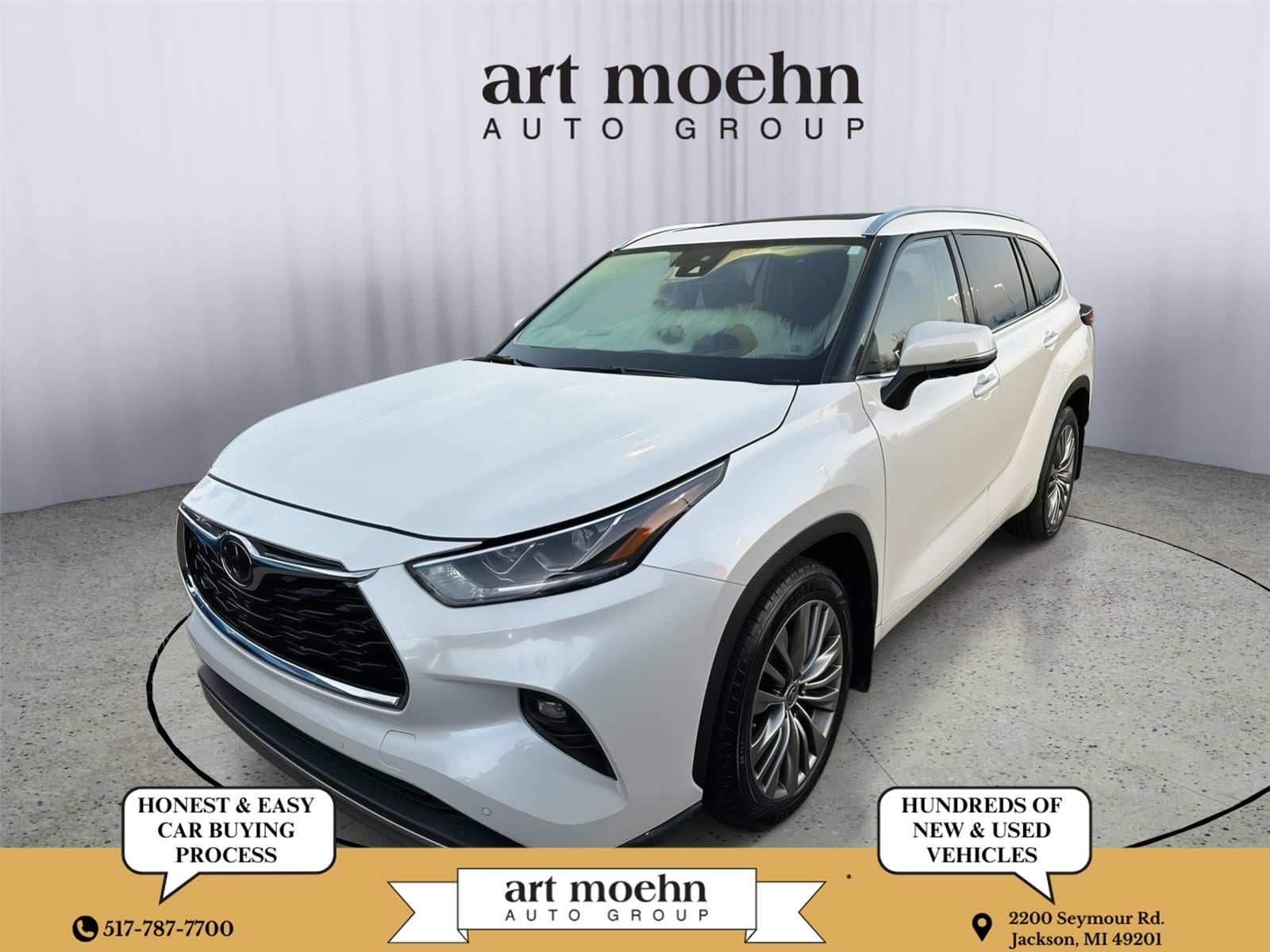 2020 Toyota Highlander Platinum's photo