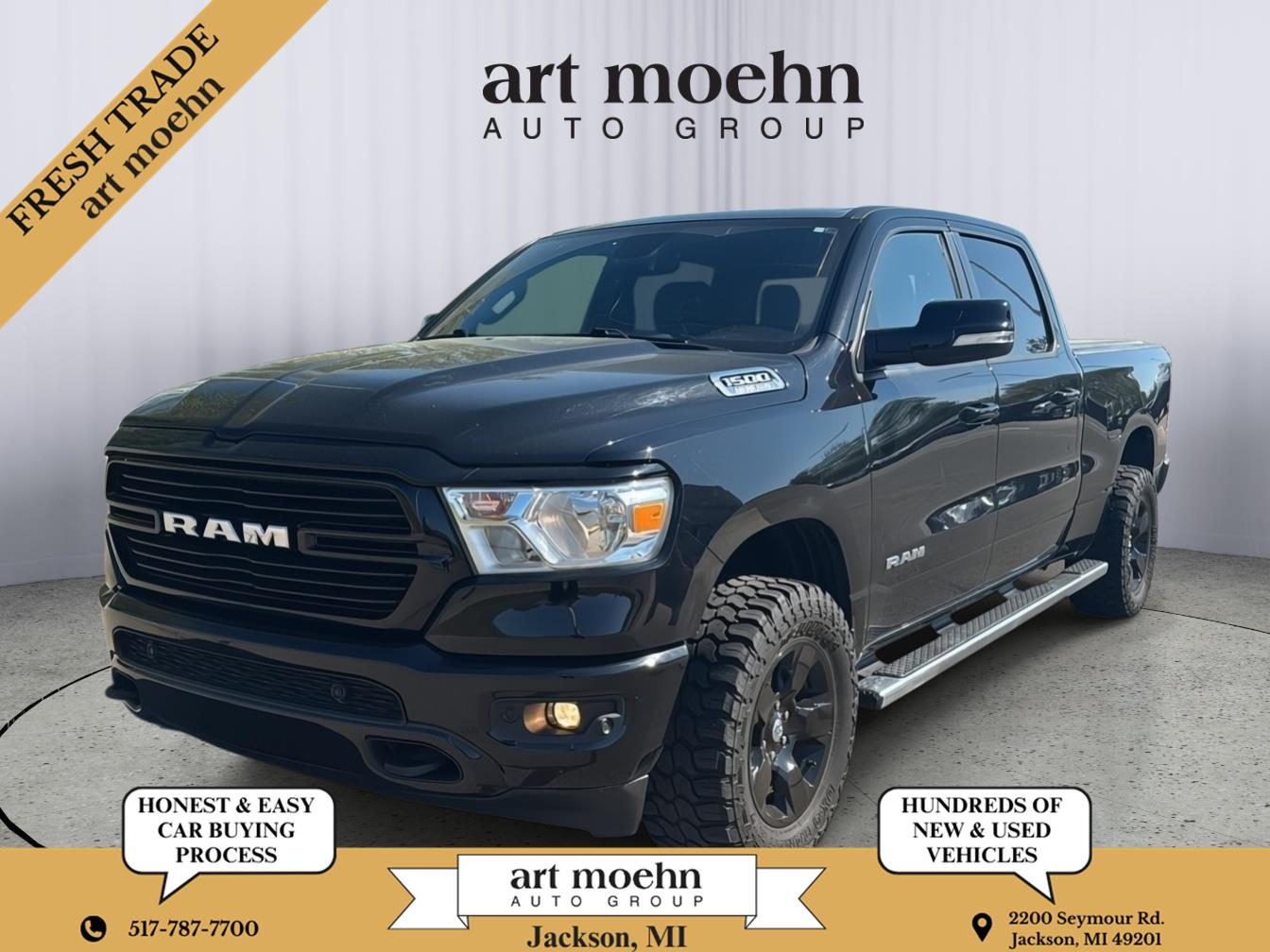 2021 RAM 1500 Big Horn/Lone Star 4x4 Crew Cab 6'4's photo