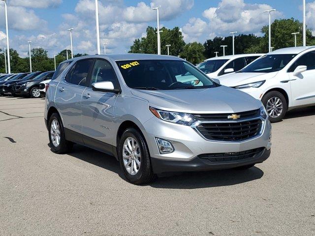 Used 2021 Chevrolet Equinox LT with VIN 3GNAXKEV2MS166672 for sale in Jackson, MI