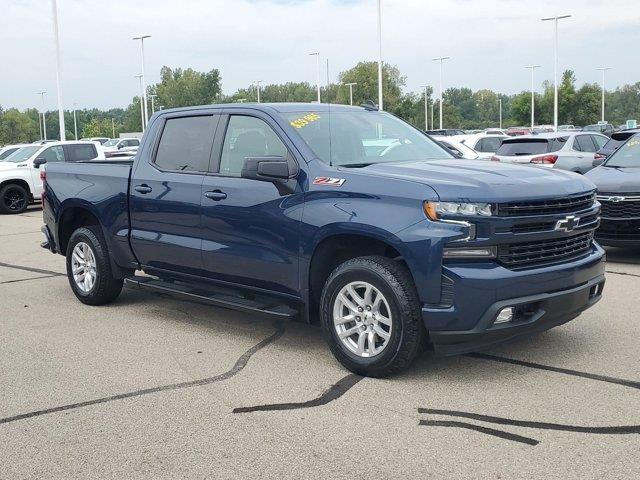 Used 2022 Chevrolet Silverado 1500 Limited RST with VIN 1GCUYEED7NZ156865 for sale in Jackson, MI