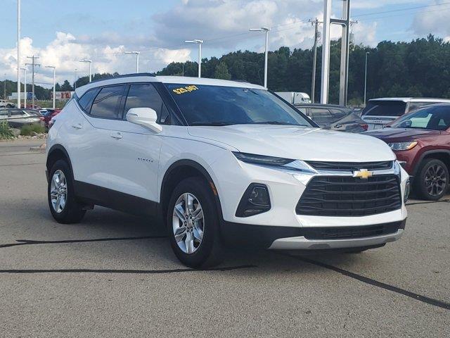 Used 2022 Chevrolet Blazer 2LT with VIN 3GNKBCR44NS210098 for sale in Jackson, MI