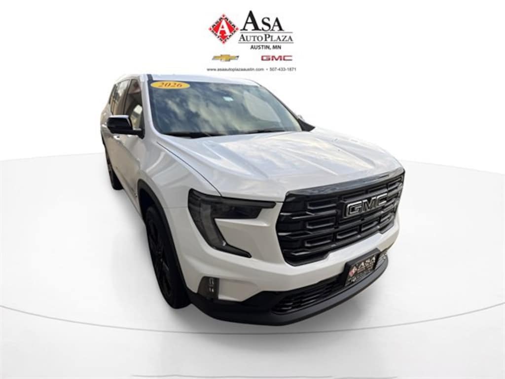 New 2026 GMC Acadia Elevation SUV