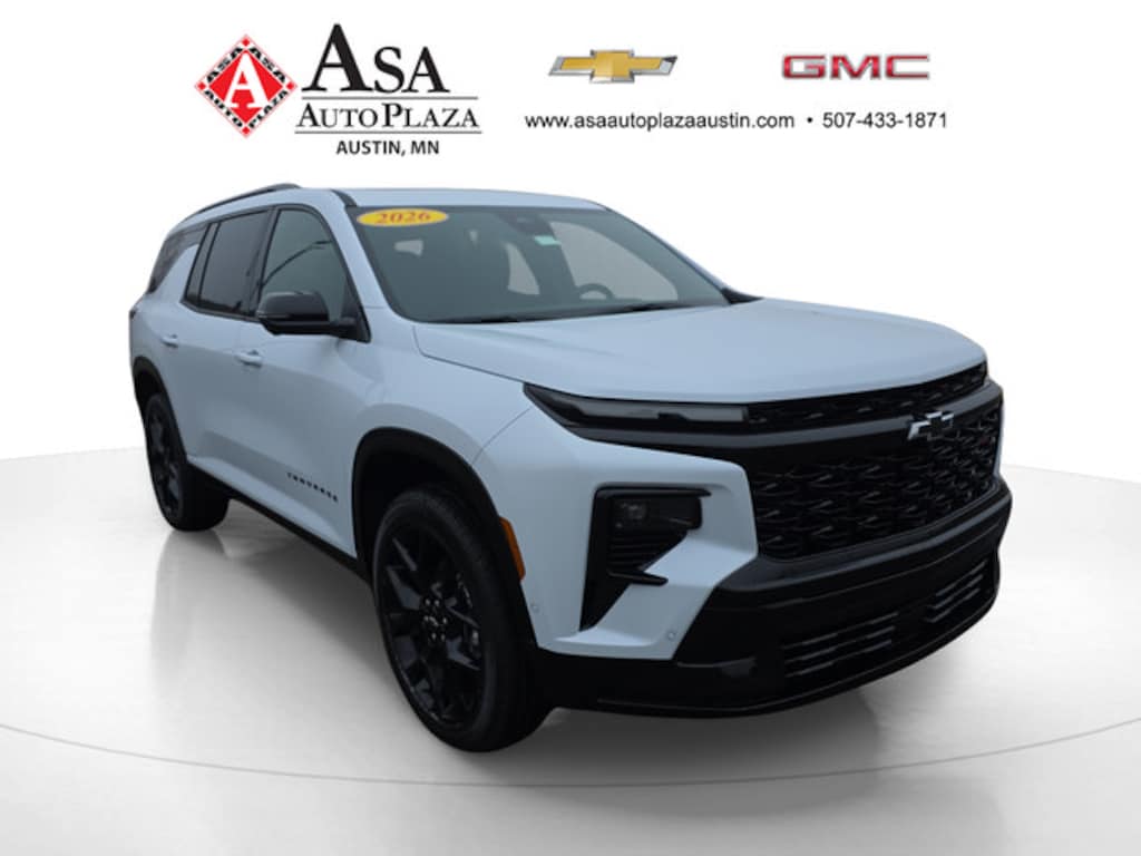 New 2026 Chevrolet Traverse RS SUV