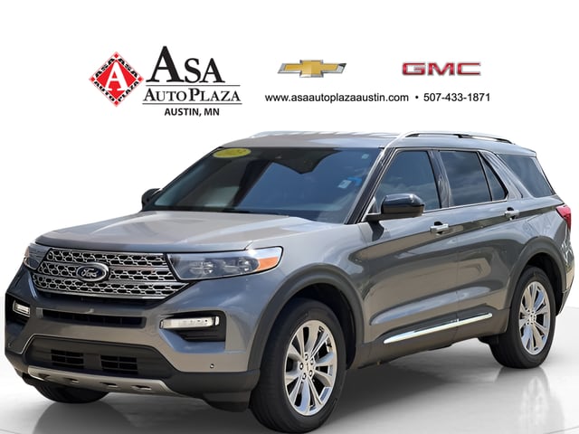 Used 2023 Ford Explorer Limited with VIN 1FMSK8FH1PGA25789 for sale in Austin, Minnesota