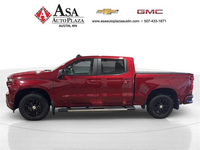Used 2021 Chevrolet Silverado 1500 RST with VIN 3GCUYEET4MG154142 for sale in Austin, Minnesota