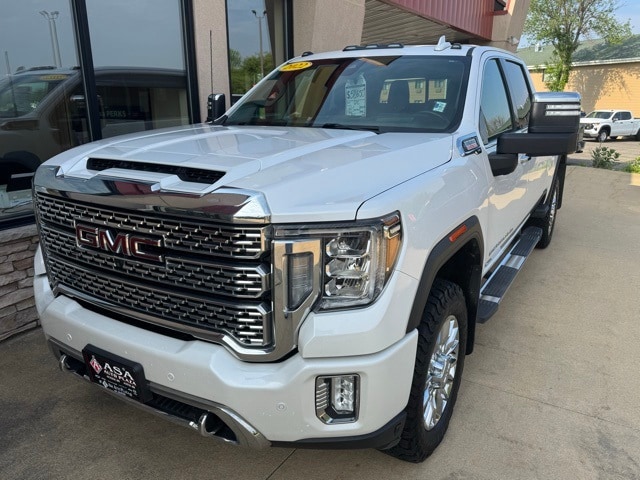 Used 2022 GMC Sierra 3500 Denali HD Denali with VIN 1GT49WEY4NF180077 for sale in Austin, Minnesota