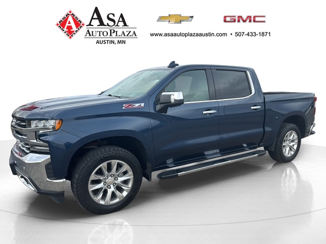 Used 2022 Chevrolet Silverado 1500 Limited LTZ with VIN 3GCUYGED5NG107790 for sale in Austin, Minnesota