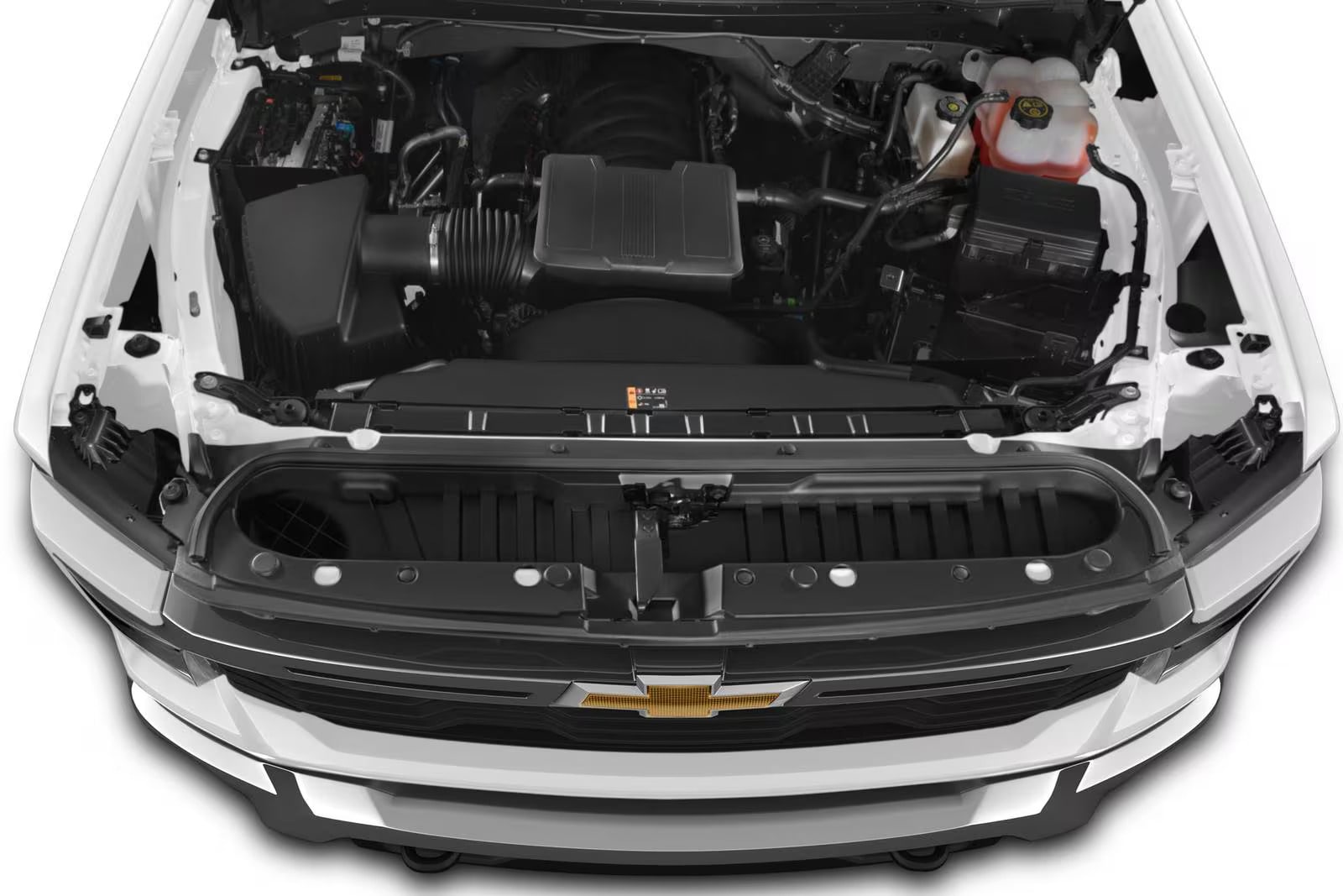 2026 Chevrolet Silverado 2500HD LT Crew Cab Pickup 6.6L V8 Engine Shown.