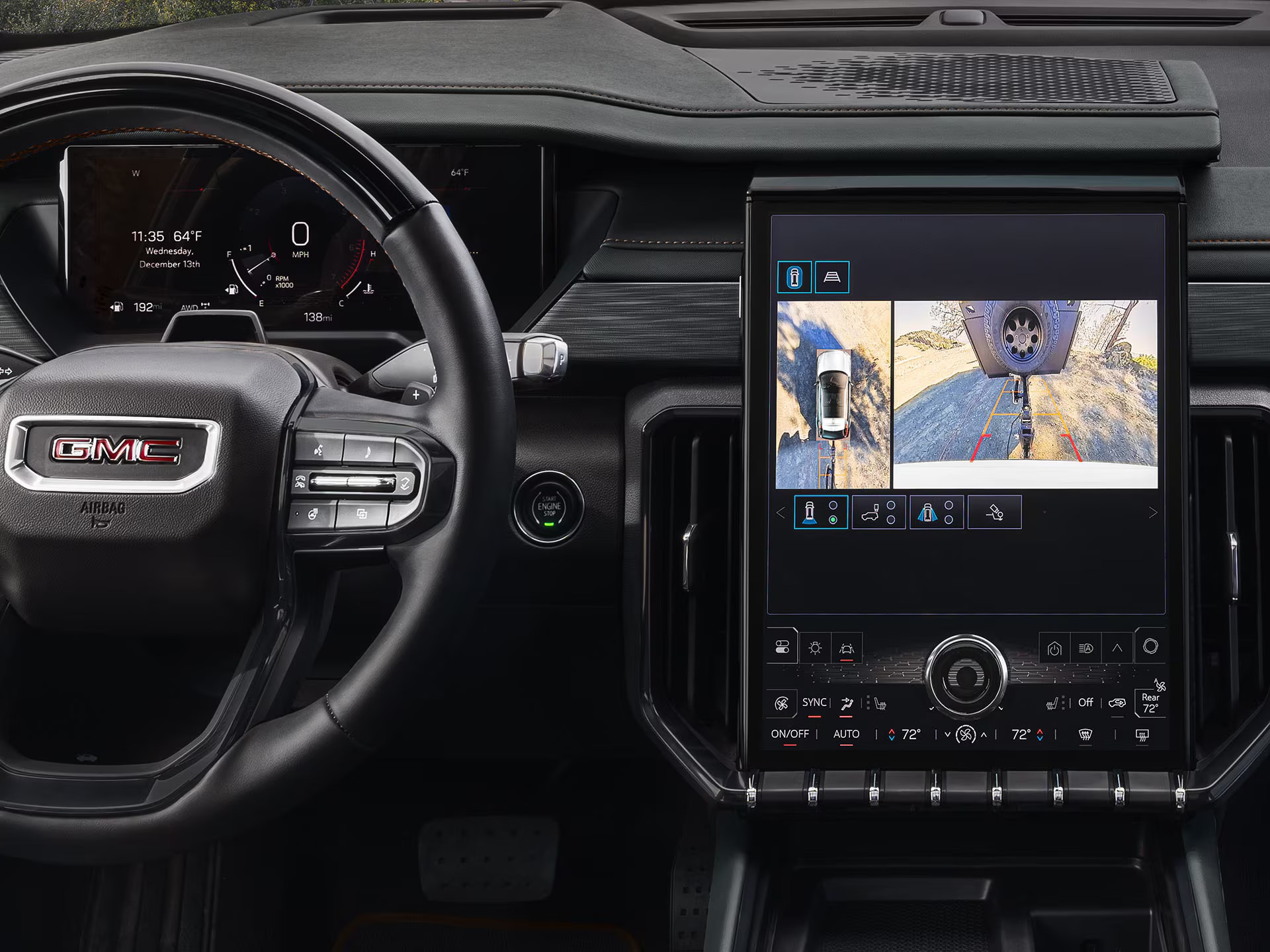 2026 GMC Acadia trailering technology