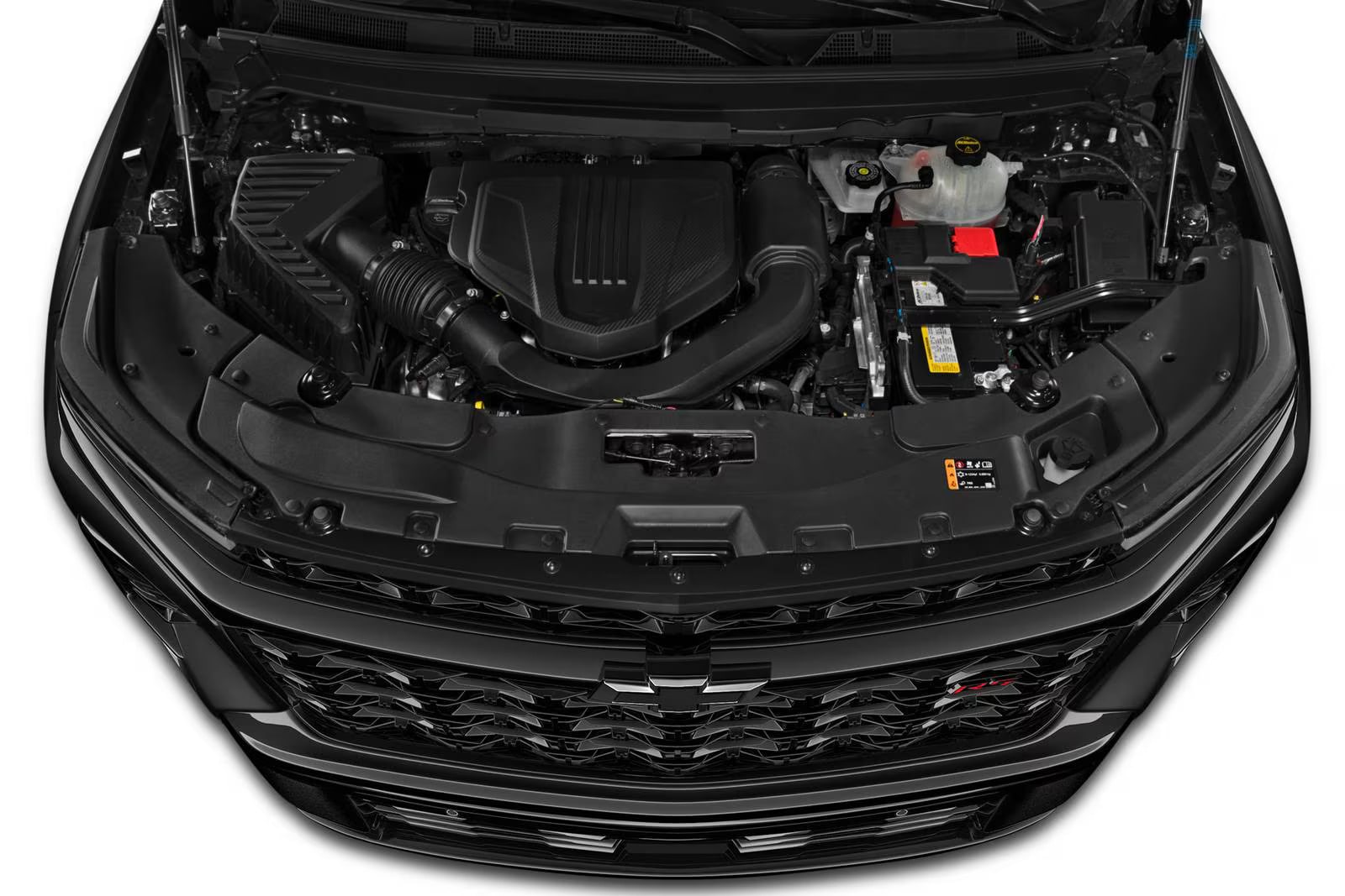  a view of the engine in the new 2026 chevy traverse