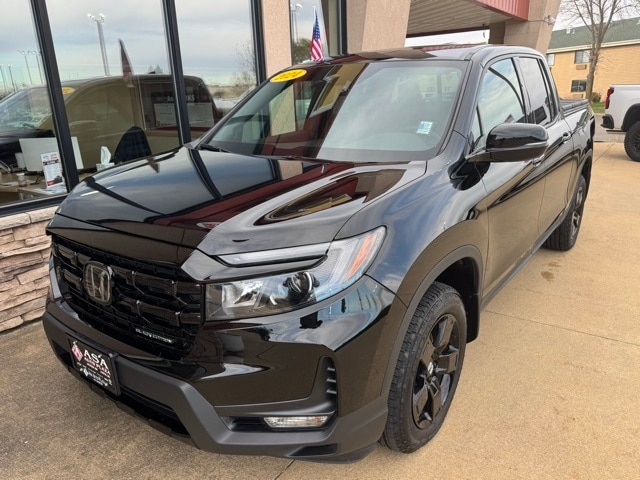 Used 2024 Honda Ridgeline Black Edition with VIN 5FPYK3F81RB012501 for sale in Austin, Minnesota