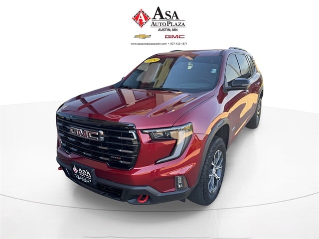Used 2024 GMC Acadia AT4 with VIN 1GKENPKS9RJ187183 for sale in Austin, Minnesota