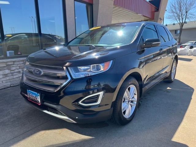 Used 2018 Ford Edge SEL with VIN 2FMPK3J82JBB89857 for sale in Austin, Minnesota