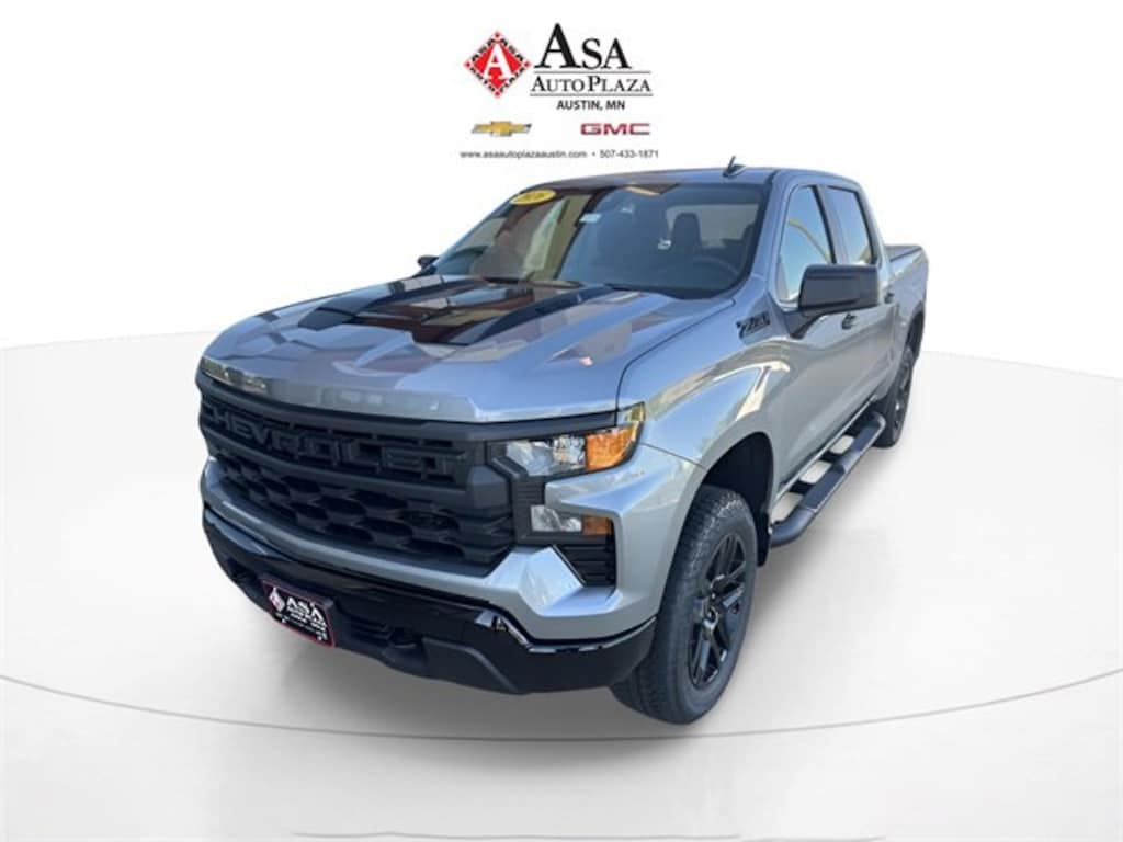 New 2026 Chevrolet Silverado 1500 Custom Trail Boss Truck