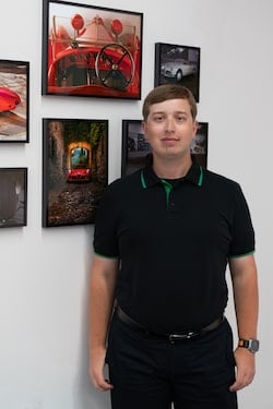 Staff member Evan Andries from ID_b64482