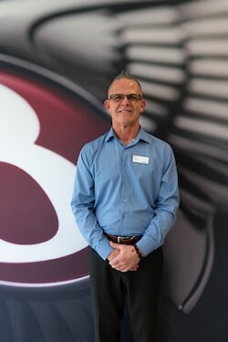 Staff member Joe Swisher from ID_9b7de7