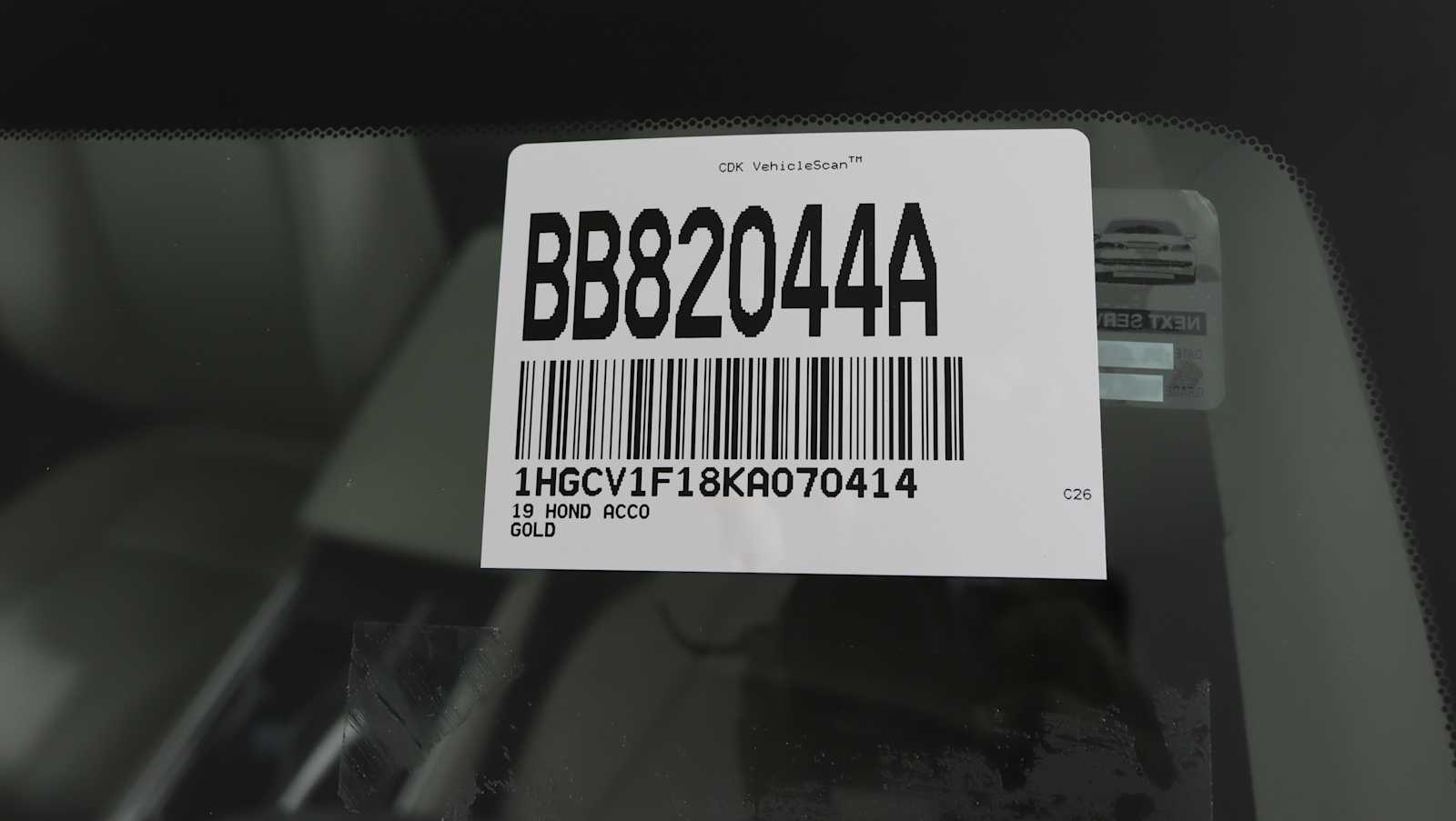 used 2019 Honda Accord car, priced at $18,582