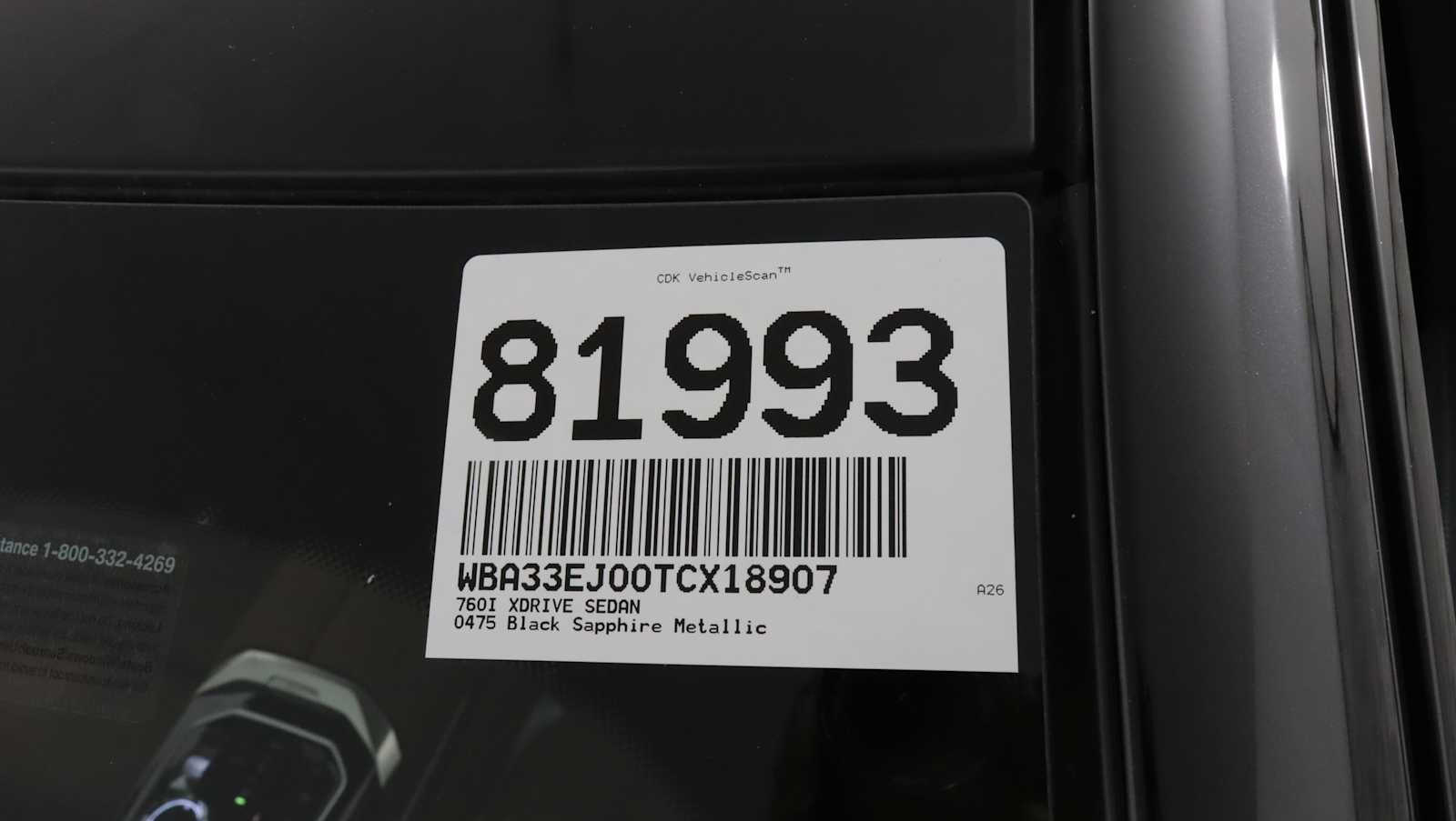 new 2026 BMW 760i car, priced at $136,760