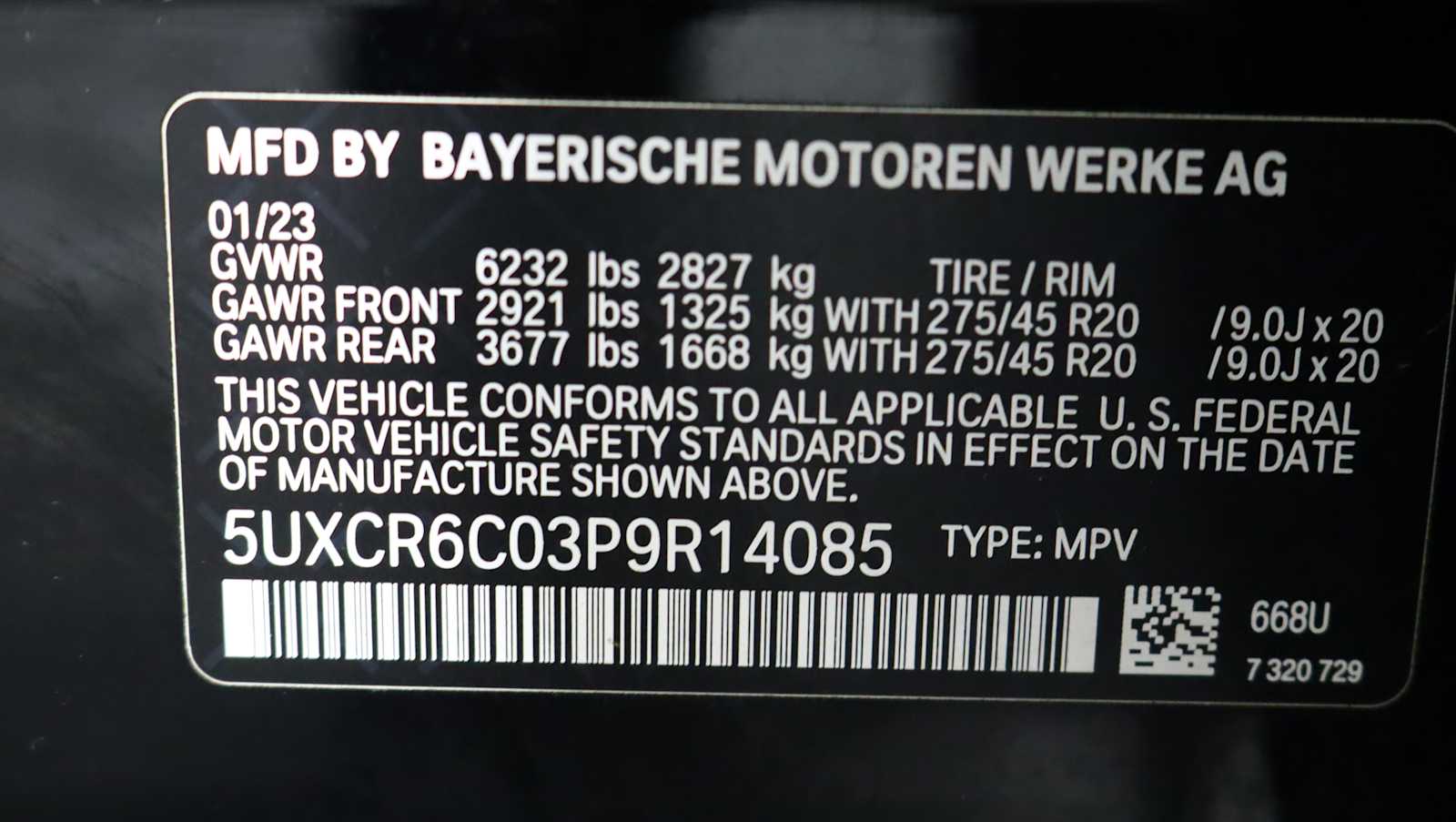 used 2023 BMW X5 car, priced at $47,672