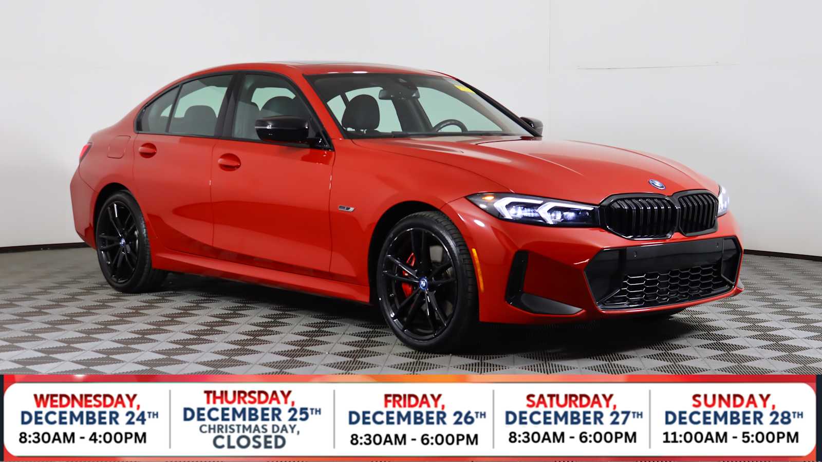 used 2023 BMW 330e car, priced at $37,672