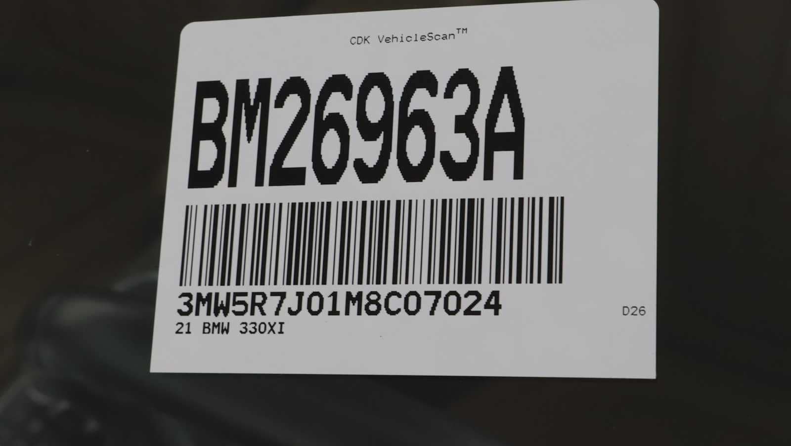used 2021 BMW 330i car, priced at $24,684