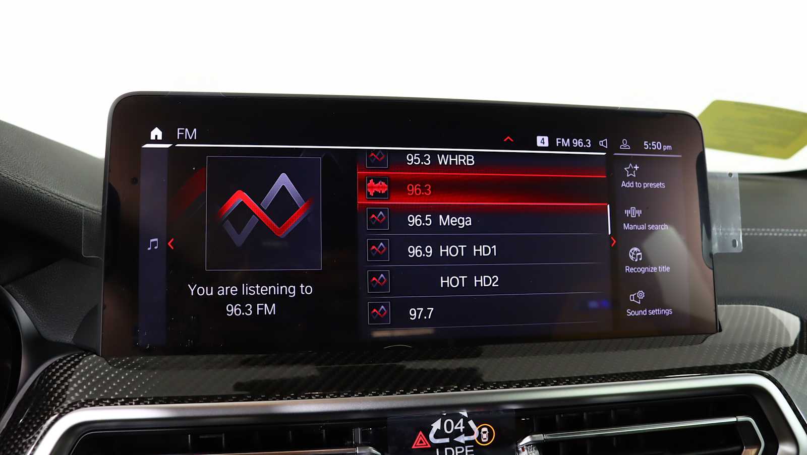 new 2025 BMW X4 M car, priced at $96,405