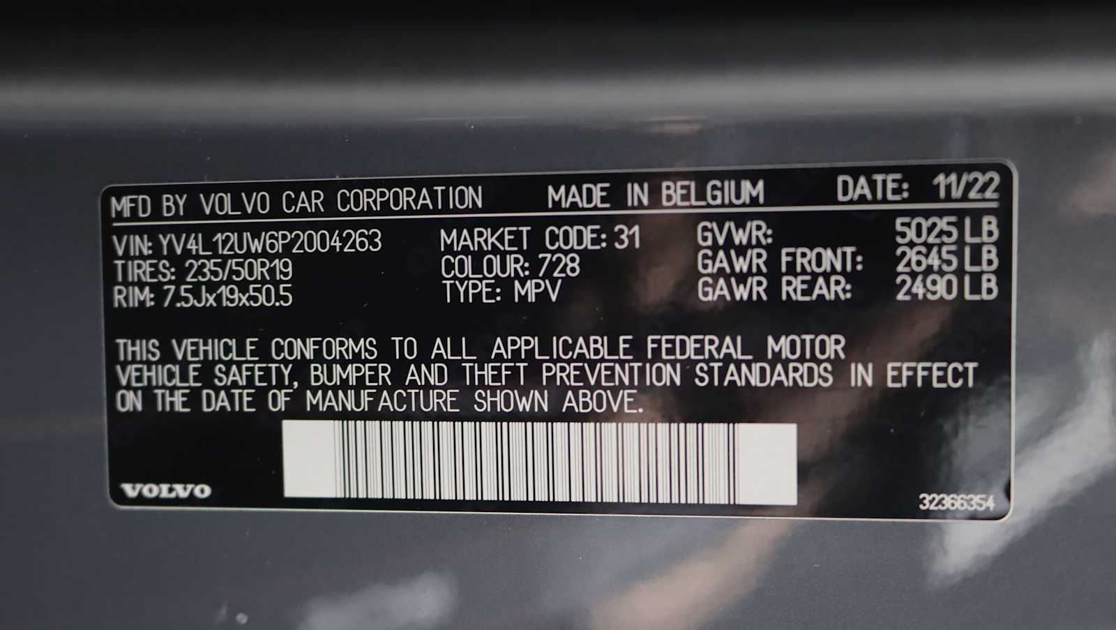 used 2023 Volvo XC40 car, priced at $29,775