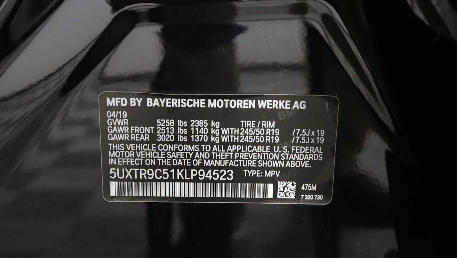 used 2019 BMW X3 car, priced at $21,561