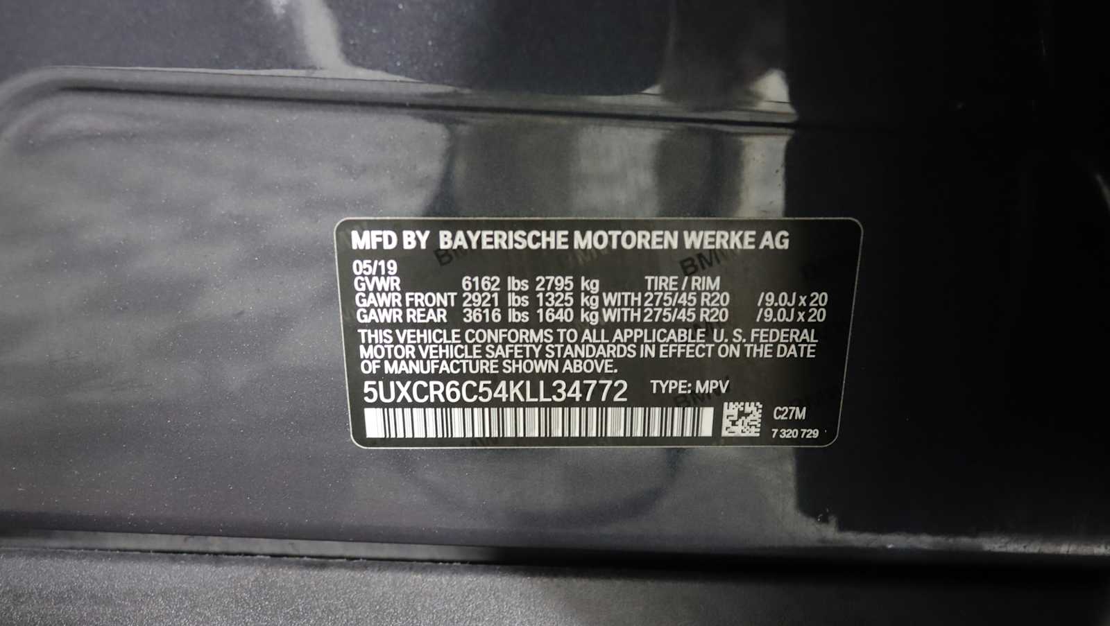 used 2019 BMW X5 car, priced at $27,572