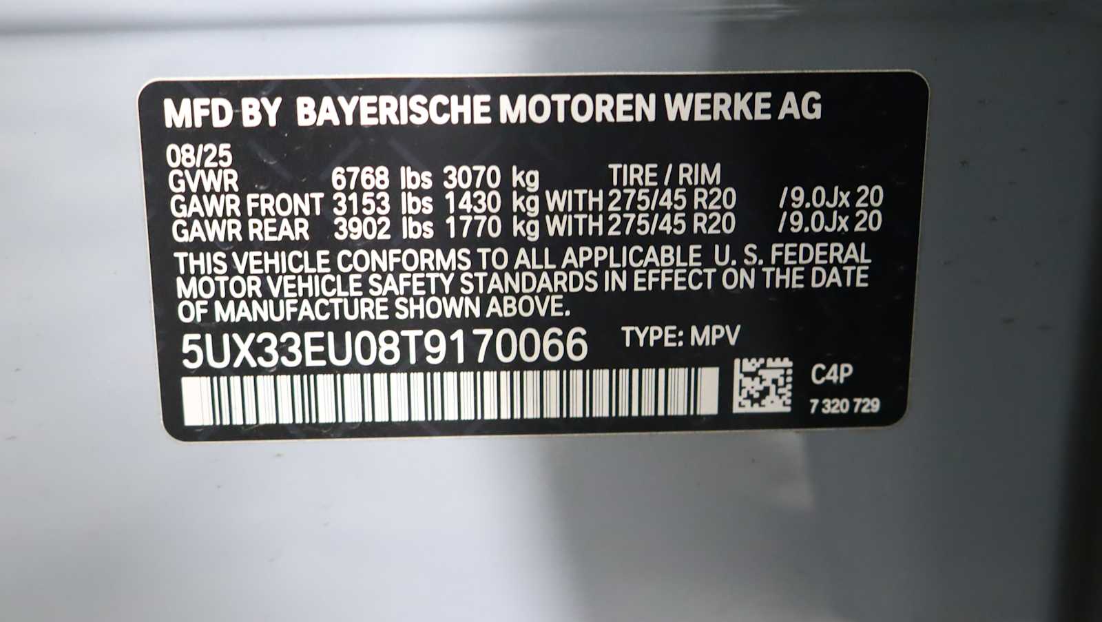 new 2026 BMW X5 car, priced at $103,395